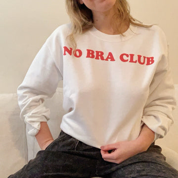No Bra Club Crewneck Sweatshirt